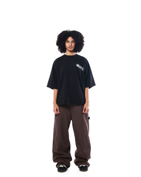 Cold Culture Astro T Shirt Black | 52174-LAMN