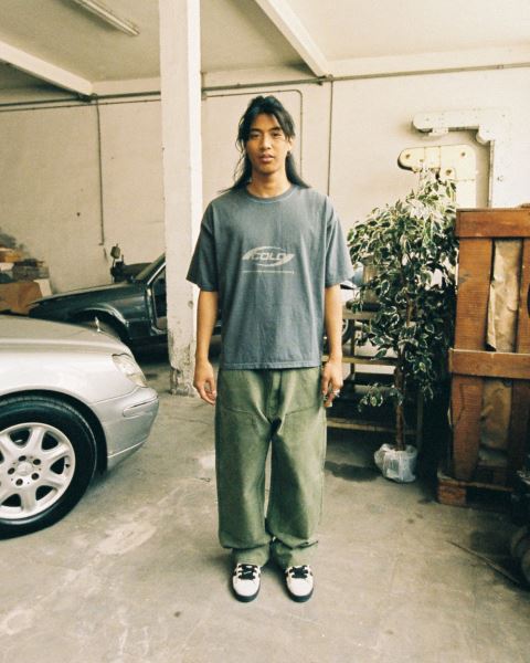 Cold Culture Base T Shirt Camo Green | 43890-RKUQ
