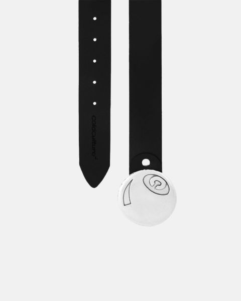 Cold Culture Billiard Belts Black | 80462-ZIGH