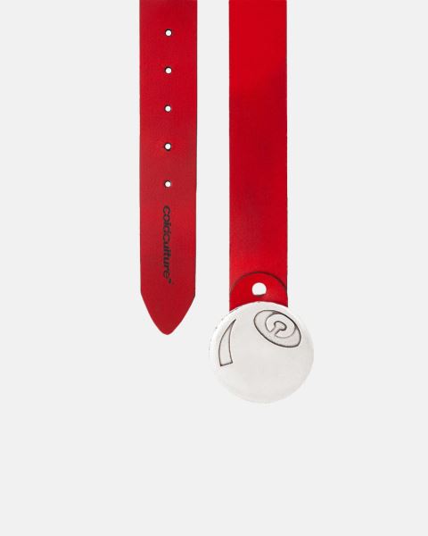 Cold Culture Billiard Belts Red | 07862-YKON