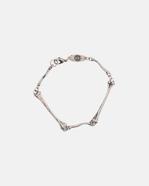 Cold Culture Bones Bracelet Jewelry Silver Green | 29173-AEGF
