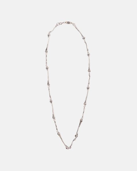 Cold Culture Bones Necklace Jewelry Silver Yellow | 94752-BIOM