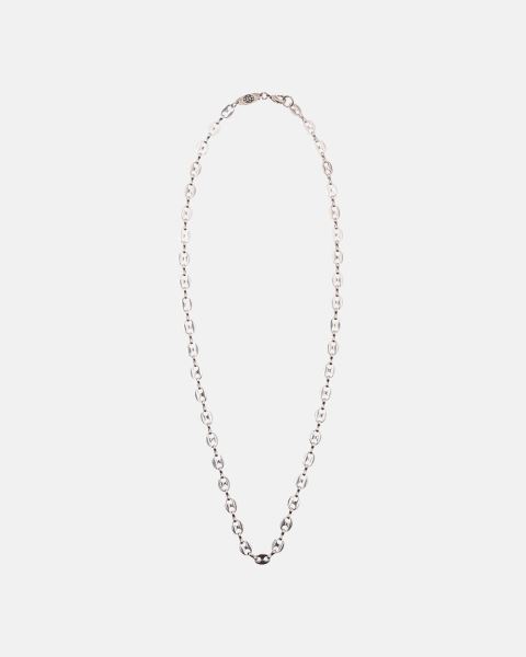 Cold Culture Braided Chain Jewelry Silver Red | 12487-FMQH