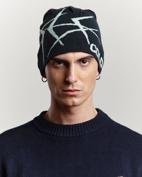 Cold Culture Brambles Beanie Dark Blue | 53984-GWTB
