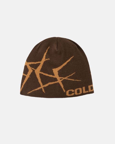 Cold Culture Brambles Beanie Dark Gold | 92570-GSWM