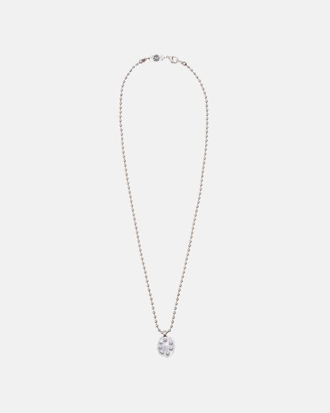 Cold Culture Bullet Necklace Jewelry Silver Brown | 45802-DZCI