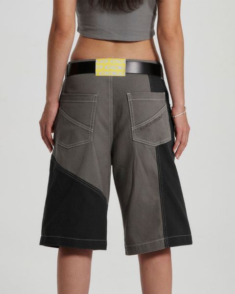 Cold Culture Butterfly V2 Shorts Grey / Black Blue | 45072-SVDT