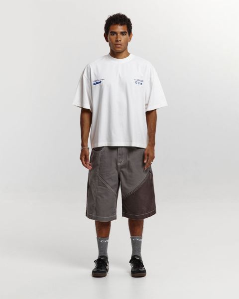 Cold Culture Butterfly V2 Shorts Grey / Black Blue | 45072-SVDT