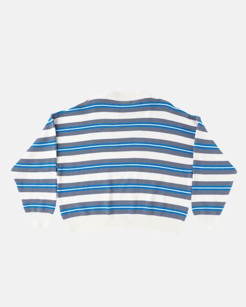 Cold Culture Casino Stripes Knitwear White | 27310-XMGC