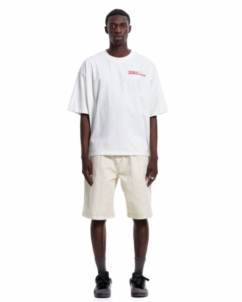 Cold Culture Cinema T Shirt White | 52897-TWUR
