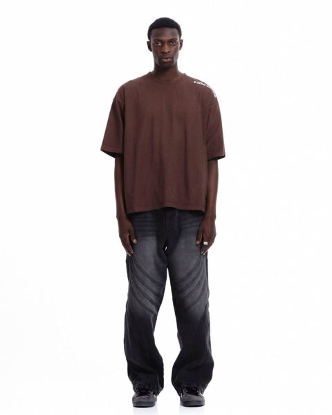 Cold Culture Circular Dance T Shirt Orange | 56493-ZCRM