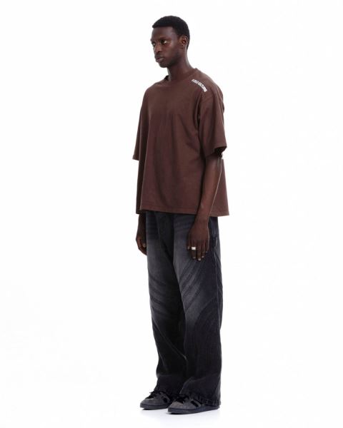 Cold Culture Circular Dance T Shirt Orange | 56493-ZCRM