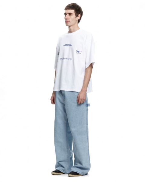 Cold Culture Clash T Shirt White | 50271-OEWG