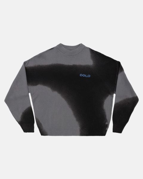 Cold Culture Cloudy Knitwear Black | 70532-BKNU