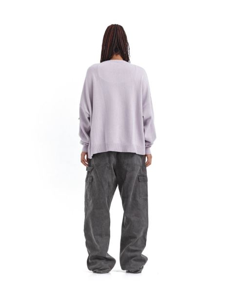 Cold Culture Cold Cargo Knitwear Purple | 93016-LIME