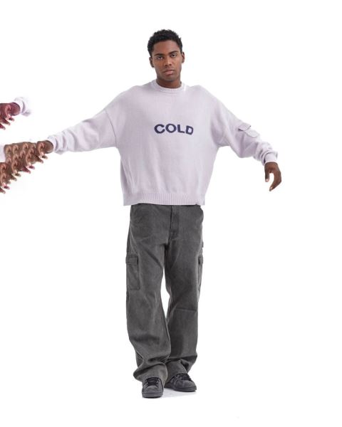 Cold Culture Cold Cargo Knitwear Purple | 93016-LIME