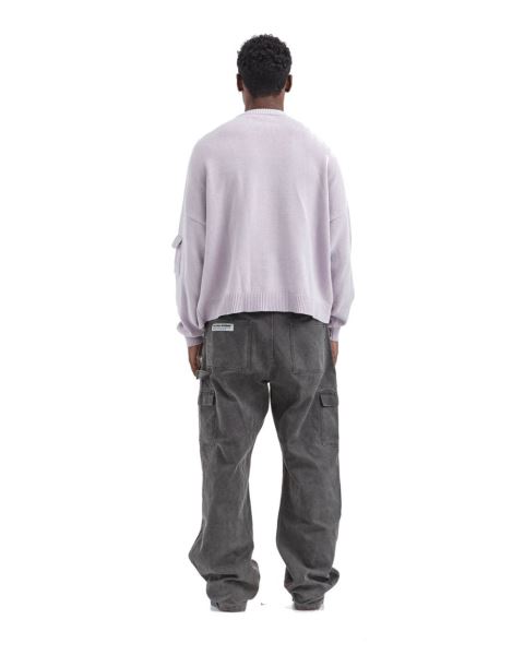 Cold Culture Cold Cargo Knitwear Purple | 93016-LIME