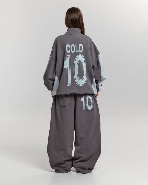 Cold Culture Cold Team Jacket Grey | 17209-NWHC