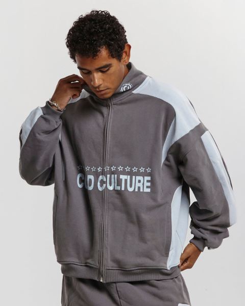 Cold Culture Cold Team Jacket Grey | 17209-NWHC