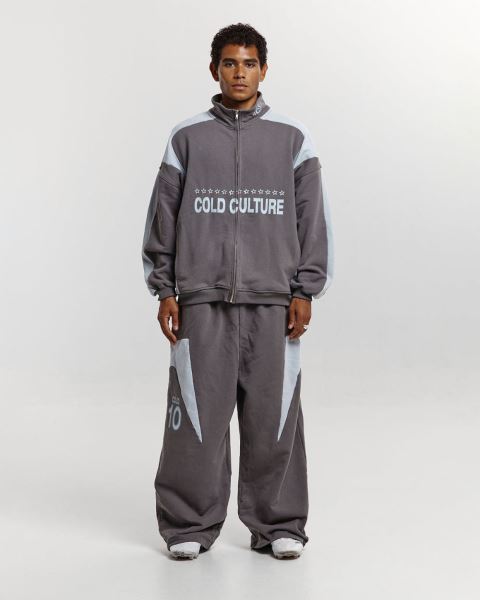 Cold Culture Cold Team Jacket Grey | 17209-NWHC
