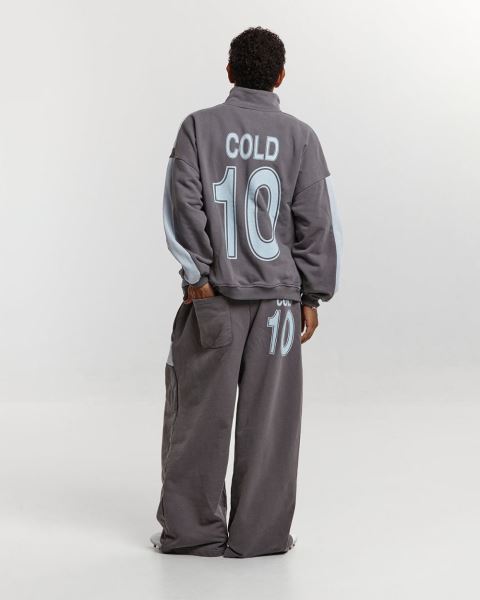 Cold Culture Cold Team Jacket Grey | 17209-NWHC