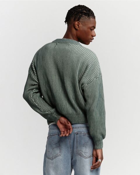 Cold Culture Cold University Knitwear Green | 30281-YJIT