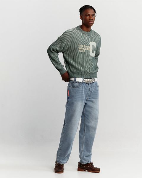 Cold Culture Cold University Knitwear Green | 30281-YJIT