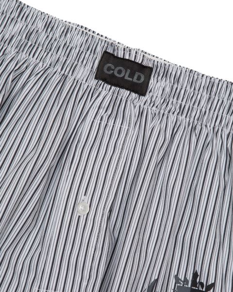 Cold Culture Companion Lion Boxer Striped Underwear Dark Grey | 41027-TVDO