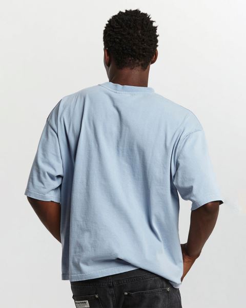 Cold Culture Company T Shirt Blue | 62749-HBWN
