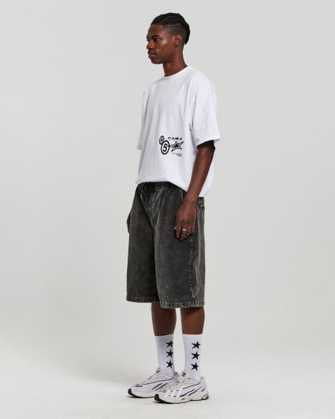 Cold Culture Corduroy Shorts Dark Grey | 68092-SWKT