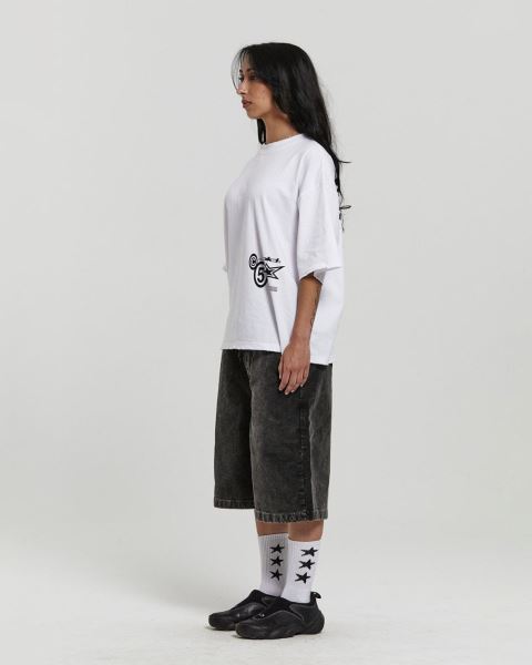 Cold Culture Corduroy Shorts Dark Grey | 68092-SWKT