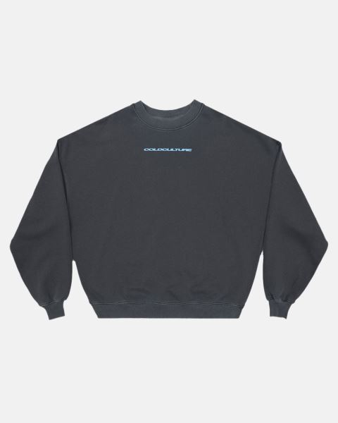 Cold Culture Cosmos Arc Crewneck Sweatshirts Green | 32418-OAPW