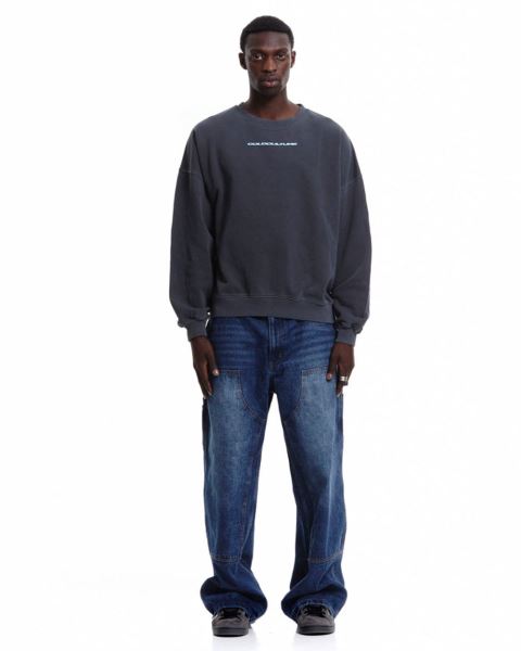 Cold Culture Cosmos Arc Crewneck Sweatshirts Green | 32418-OAPW
