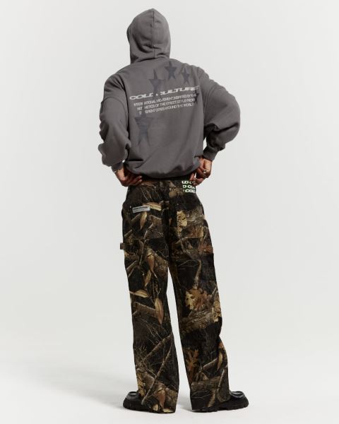 Cold Culture Cosmos Arc Hoodie Grey | 60415-TPSC