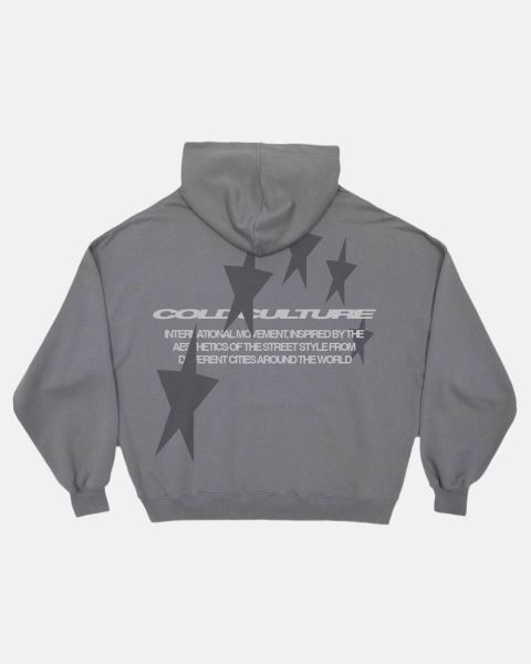 Cold Culture Cosmos Arc Hoodie Grey | 60415-TPSC