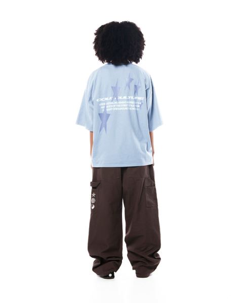 Cold Culture Cosmos Arc T Shirt Blue | 42631-IAQS