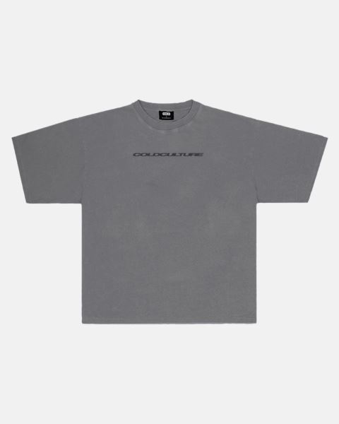 Cold Culture Cosmos Arc T Shirt Grey | 12630-FNHT