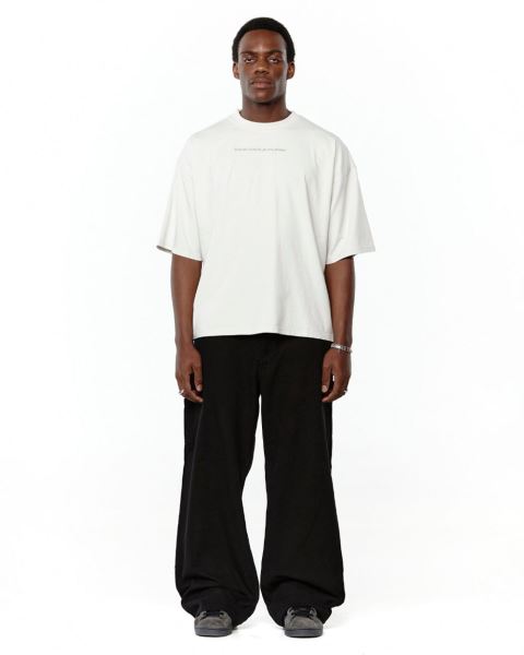 Cold Culture Cosmos Arc T Shirt Light Grey | 61309-XQDB