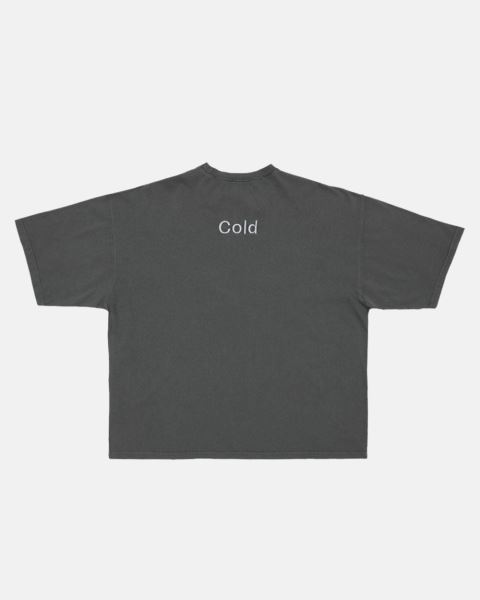 Cold Culture C*star T Shirt Dark Grey | 68750-ZBER