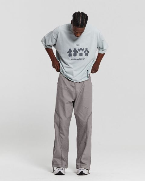 Cold Culture Dancing T Shirt Silver | 30854-NLKM