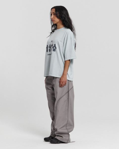 Cold Culture Dancing T Shirt Silver | 30854-NLKM