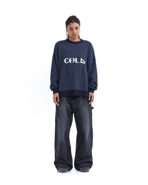 Cold Culture Delos Knitwear Blue | 15604-JSAL