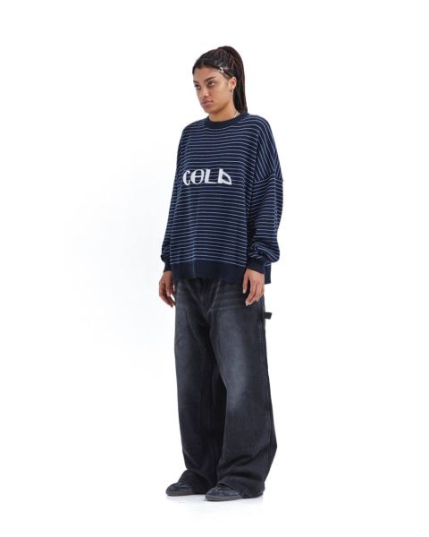 Cold Culture Delos Knitwear Blue | 15604-JSAL