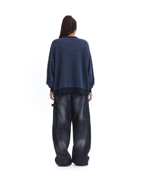 Cold Culture Delos Knitwear Blue | 15604-JSAL