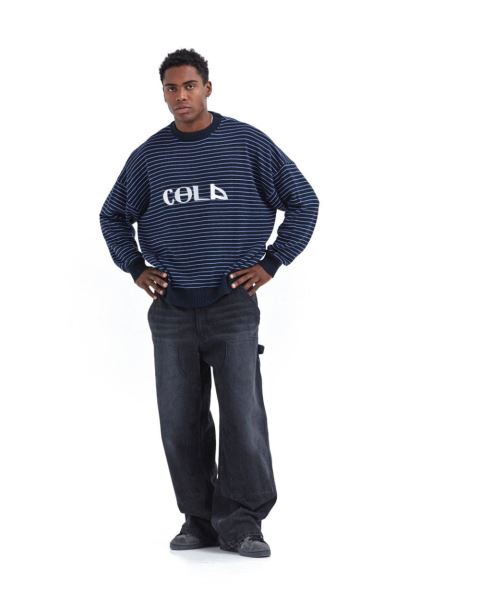 Cold Culture Delos Knitwear Blue | 15604-JSAL