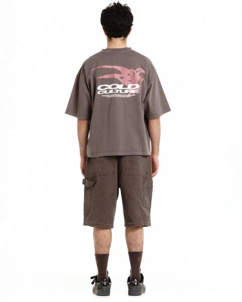 Cold Culture Demon Face T Shirt Black | 69237-FIGL