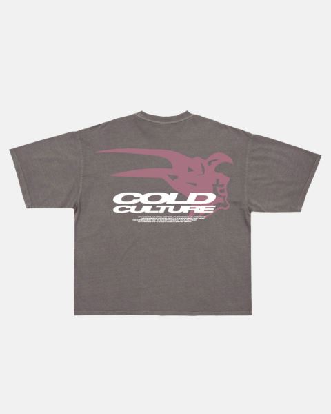 Cold Culture Demon Face T Shirt Black | 69237-FIGL