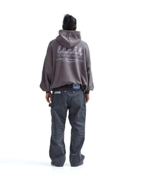 Cold Culture Demons Hoodie Green | 03469-GNXD