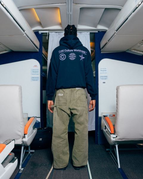 Cold Culture Desert Zip Hoodie Blue | 96147-LHOB