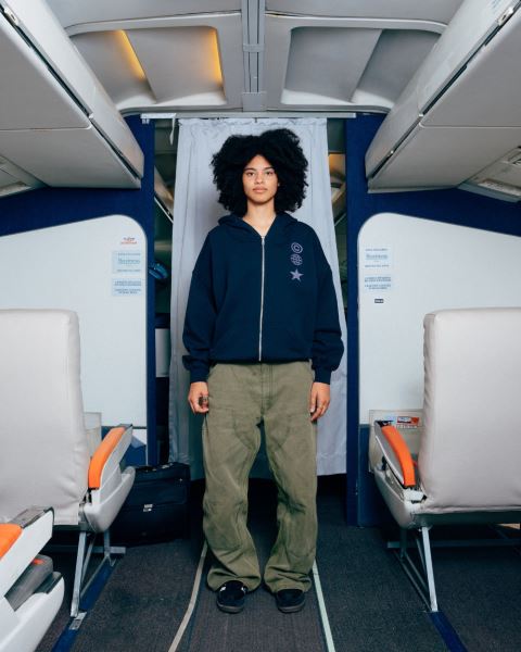 Cold Culture Desert Zip Hoodie Blue | 96147-LHOB